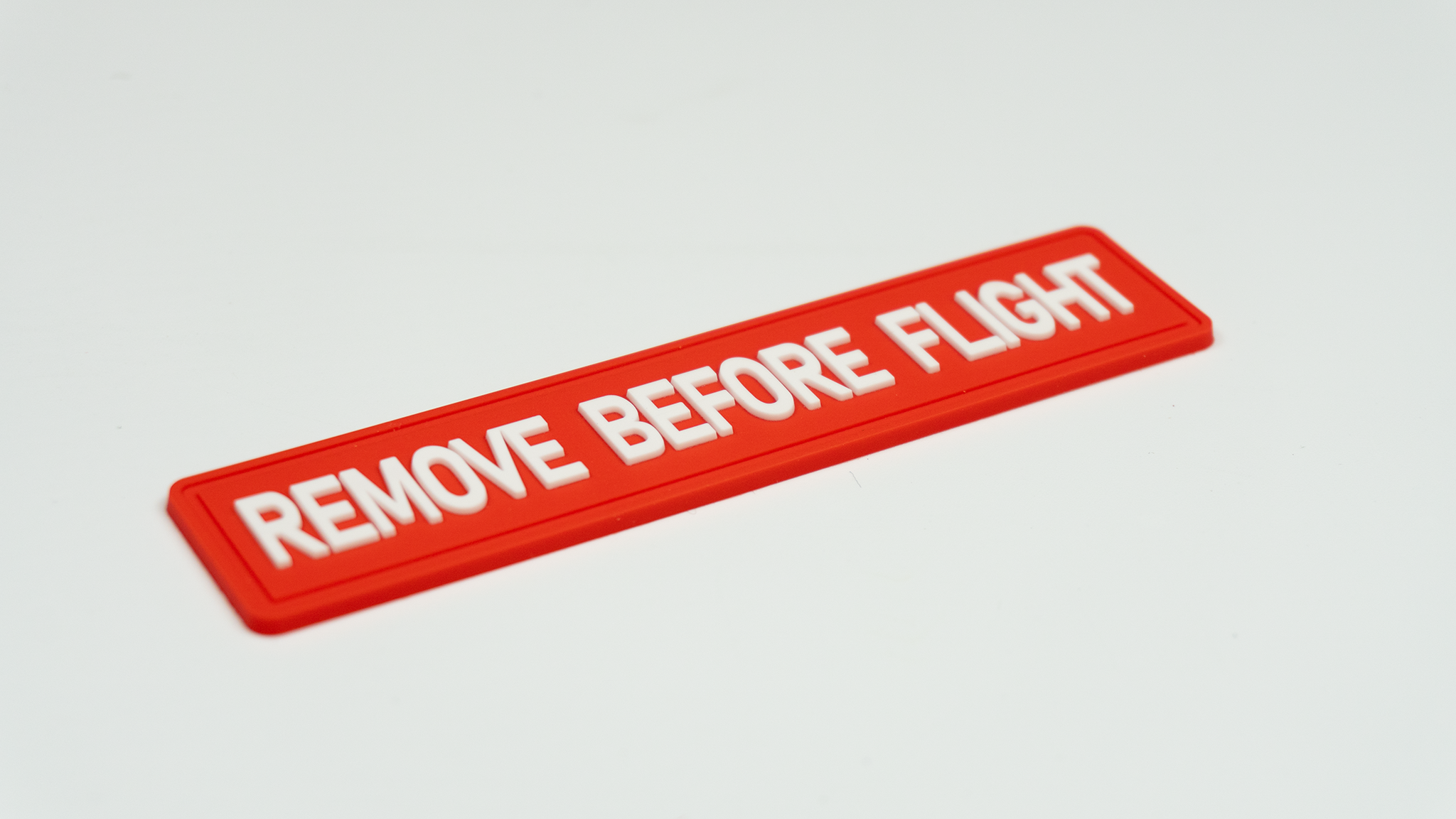 Remove Before Flight PVC Patch – Rausch Design Skunk Works