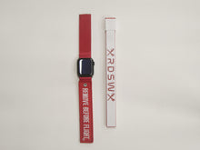Load image into Gallery viewer, &quot;Remove Before Flight&quot; Red/White - Apple Watch Band
